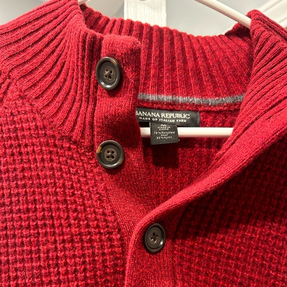 Banana Republic Mock Neck Sweater - Picture 3 of 5